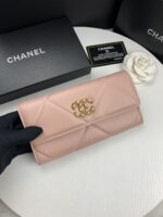 Chanel 長財布 二つ折り財布 ケース付き 0955 10*19.5*2.5cm - 画像 (8)