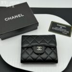 Chanel 三つ折り財布 ケース付き A82288 10*11*3cm - 画像 (4)