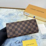 LV 長財布 三つ折り財布 ケース付き 58101 10*19 - 画像 (3)