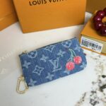 LV デニム 長財布 名刺入れ 小銭入れ ケース付き 60017 19*10*1cm - 画像 (13)