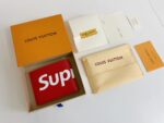 lv supremeコラボレーション 二つ折り財布 ケース付き 12*8cm - 画像 (12)
