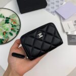 CHANEL カード入れ 小銭入れ 69721 ケース付き 9x10cm - 画像 (3)
