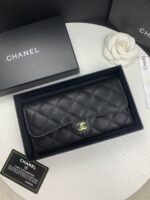 Chanel 長財布 二つ折り財布 ケース付き 80758 19*10 - 画像 (5)