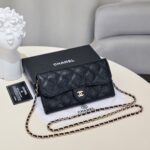 Chanel チェーンウォレット ケース付き 50076 - 画像 (14)