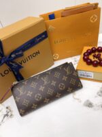 lv 二つ折り財布 長財布 ケース付き 61269 21*9*2cm - 画像 (8)