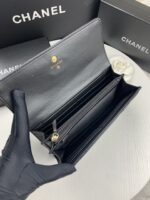 Chanel 長財布 二つ折り財布 ケース付き 0955 10*19.5*2.5cm - 画像 (11)