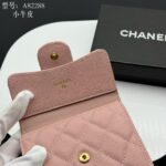 Chanel 三つ折り財布 ケース付き A82288 10*11*3cm - 画像 (8)