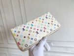 lv カラフル モノグラム 長財 布ケース付き 6001 19*10cm - 画像 (17)