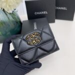 Chanel 三つ折り財布 0868 10.5_7.5cm - 画像 (3)