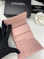 Chanel 三つ折り財布 ケース付き 0956 10*11cm - 画像 (16)