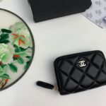 CHANEL カード入れ 小銭入れ 69721 ケース付き 9x10cm - 画像 (8)