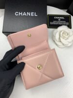 Chanel 三つ折り財布 ケース付き 0956 10*11cm - 画像 (17)