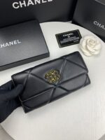 Chanel 長財布 二つ折り財布 ケース付き 0955 10*19.5*2.5cm - 画像 (15)
