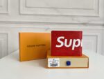 lv supremeコラボレーション 二つ折り財布 ケース付き 12*8cm - 画像 (16)