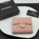 Chanel 三つ折り財布 ケース付き A82288 10*11*3cm - 画像 (3)