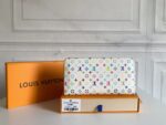 lv カラフル モノグラム 長財 布ケース付き 6001 19*10cm - 画像 (3)
