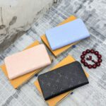 lv 長財布 雪タイプ ケース付き 60017 19.5*10.5*2.5cm