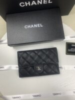 Chanel 三つ折り財布 中サイズ ケース付き 84341 15*10cm - 画像 (9)