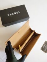 Chanel 二つ折り財布 長財布 ケース付き 50096 10.5*19*3cm - 画像 (8)