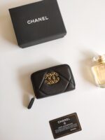 Chanel 名刺入れ 小銭入れ ケース付き P0945 11.5*8cm - 画像 (3)