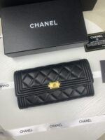 Chanel 長財布 二つ折り財布 ケース付き 80286 10.5*19*3 - 画像 (3)
