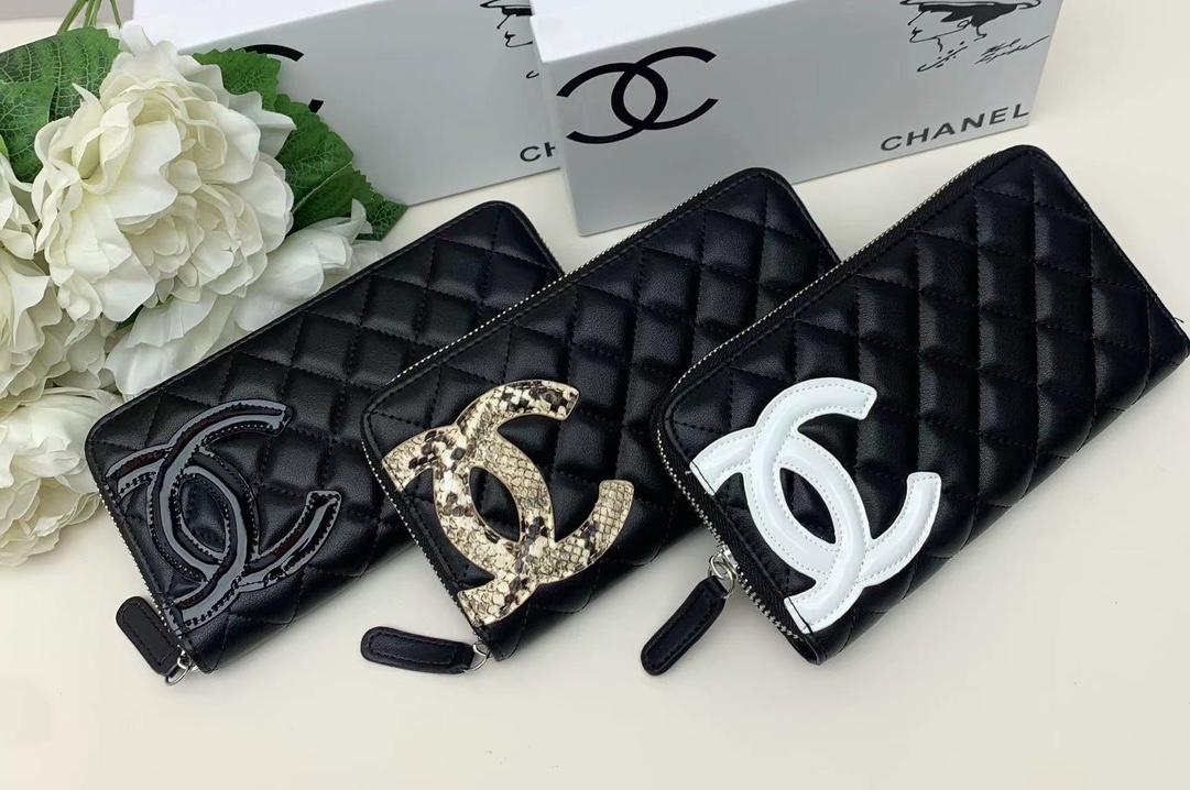 028_ZT Chanel 長財布 ケース付き 2011 19.5*10.5cm - 画像 (1)