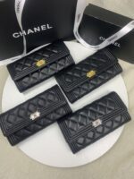 Chanel 長財布 二つ折り財布 ケース付き 80286 10.5*19*3