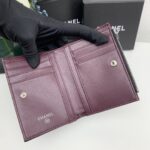 Chanel 二つ折り財布 ケース付き 7046 11*9*2cm - 画像 (8)