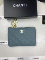 Chanel 名刺入れ 小銭入れ ケース付き 50167 14*10*1 - 画像 (4)
