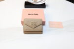 Prada miumiu 三つ折り財布 ケース付き 2516 2517 2518 11.5*9*3cm - 画像 (26)