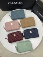 Chanel 名刺入れ 小銭入れ ケース付き 6927 7.5*2*11