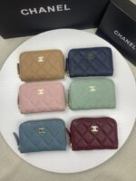 Chanel 名刺入れ 小銭入れ ケース付き 6927 7.5*2*11 - 画像 (2)