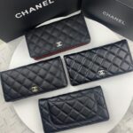 Chanel 二つ折り財布 長財布 ケース付き 80285 10*19.5*2.5cm