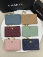 Chanel 名刺入れ 小銭入れ ケース付き 50167 14*10*1