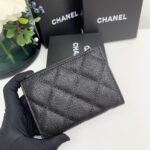 Chanel 二つ折り財布 ケース付き 7046 11*9*2cm - 画像 (5)