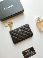 Chanel 名刺入れ 小銭入れ ケース付き 50168 14*10*1cm - 画像 (9)