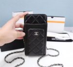 Chanel 携帯ポーチ ショルダー付き ケース付き 0990 - 画像 (5)