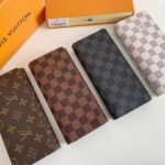 lv 長財布 三つ折り財布 ケース付き 58101 10*19cm
