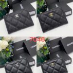 Chanel 二つ折り財布 ケース付き 7046 11*9*2cm