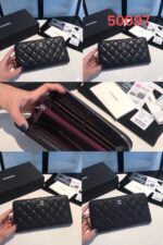 Chanel 長財布 ケース付き 50097 19*10cm - 画像 (7)