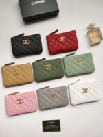Chanel 小銭入れ カード入れ ケース付き 82365 15*8.5cm