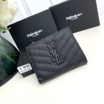 YSL 二つ折り財布 ケース付き 7045 11*9*2cm - 画像 (3)