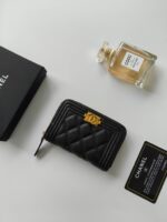 Chanel 名刺入れ 小銭入れ ケース付き A84433 11.5*8cm - 画像 (12)