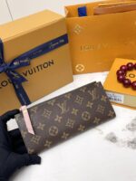 lv 二つ折り財布 長財布 ケース付き 61269 21*9*2cm - 画像 (26)