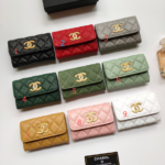 Chanel 名刺入れ 小銭入れ ケース付き AP3049 11*8.5*3cm