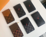LV カード入れ ケース付き 64038 8*14.5*1cm