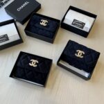 CHANEL vvip ベルベット カードいれ カードケース ノベルティ ケース付き