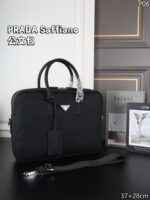 PRADA Saffiano オフェスバック ショルダーバッグ ケース付き - 画像 (12)