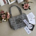 Chanel ツイード miniハンドトート ノベルティ 31*22cm - 画像 (10)