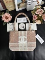 Chanel ツイード miniハンドトート ノベルティ 31*22cm - 画像 (10)